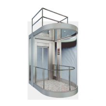 Hosting HD-G06 optional configuration of elevator car for Panoramic observation wall lift Sightseeing Elevators